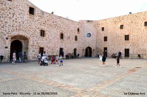 23 SANTA POLA CHATEAU FORT ET PLACE GLORIETA (73)